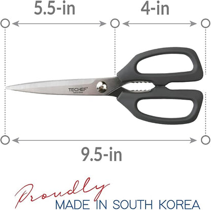 TECHEF Kitchen Shears, All Purpose Scissors, Dishwasher Safe, Heavy Duty Meat - Image 7