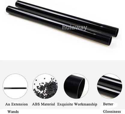 3 Pcs 1.25inch 32mm Vacuum Extension Wand 1 1/4" Plastic Wand Pipe - Image 4