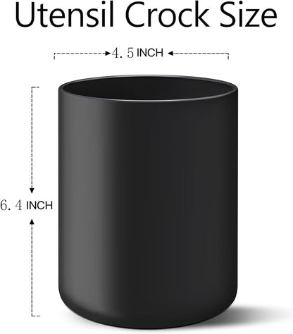 LATCHHOOK Matte Black Utensil Holder - Image 6