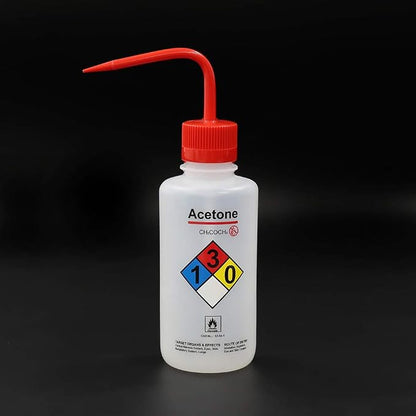 2pcs of Safety Wash Bottles, Vol.500ml 17oz, Acetone Wash Bottle, LDPE Material - Image 3