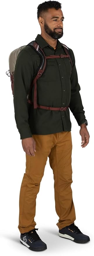 Osprey Quasar 26L Commuter Backpack, Pashmina/Tan Concrete