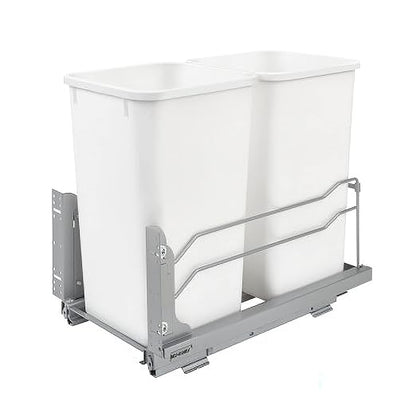 Rev-A-Shelf Double Pull-Out Trash Can by Rev-A-Shelf