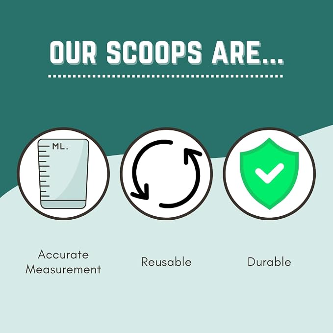 1/8 Teaspoon Long Handle Plastic Measuring Spoon - Image 5