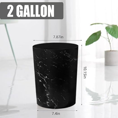 Feisco Small Trash Can for Bathroom, 2 Gallon Trash Can Trash Bin Wastebasket - Image 6