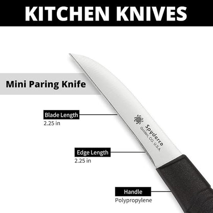 Spyderco Mini Paring Kitchen Knife - Image 4