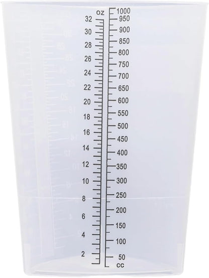 Vakly Graduated Intake Output Container 32 oz – Plastic Triangular Measuring - Image 8
