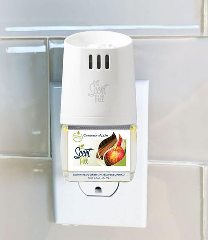 Scent Fill Fall Plug in Air Freshener Kit, 4 Refills + Diffuser - Image 2