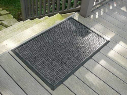 Kempf Water Retainer Entrance Mat, Indoor Outdoor Rubber Rug, Moisture Trapping - Image 2