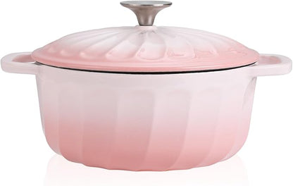 Enameled Cast Iron Dutch Oven Pot by NSIRONS