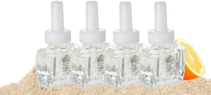 Scent Fill Island Essence Plug in Air Freshener, 4 Scented Oil Refills - Image 3