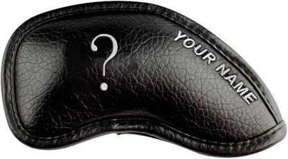 CRAFTSMAN GOLF 12pcs or 1pc Thick Synthetic Leather Golf Iron Head Covers Set by CRAFTSMANGOLF