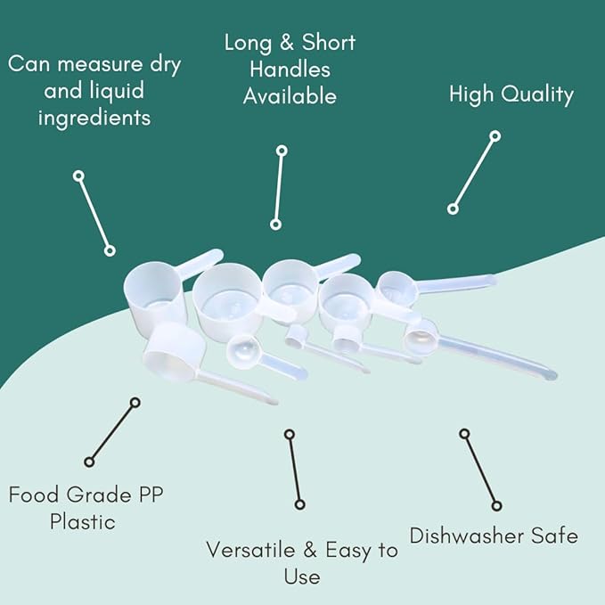 25 mL Long Handle Plastic Measuring Spoon - Image 6