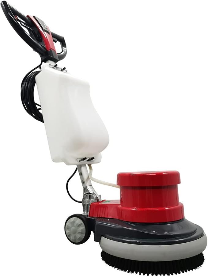 1100W Red Floor Polisher Commercial Floor Cleaner Polishing Machine Carpet - Image 7