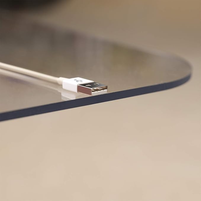 3Pack Crystal Clear 1/5" Thick 47" x 35" Heavy Duty Hard Chair Mat, Can be Used - Image 5