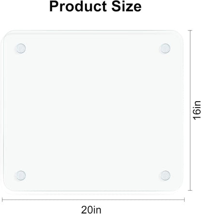 Tempered Glass Cutting Board, 16x20" Glass Cutting Board - Image 2