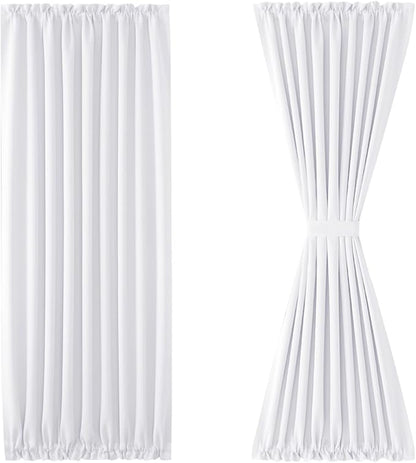 DWCN French Door Curtains – Rod Pocket Thermal Curtain - Image 7