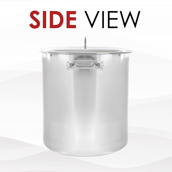 Concord Cookware Stainless Steel Stock Pot Cookware - Image 2