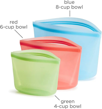 Stasher Premium Silicone Reusable Food Storage Bags, Lunch Bag, Travel - Image 5