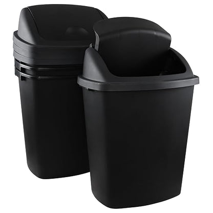 19 Gallon Kitchen Waste Bin, Large Plastic Trash Can, Holds 70 Liters - Image 6