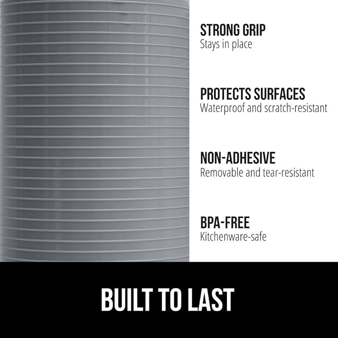 GORILLA GRIP DuraGuard Shelf Liner, 17.5x30 Non-Adhesive Cabinet Liners - Image 2
