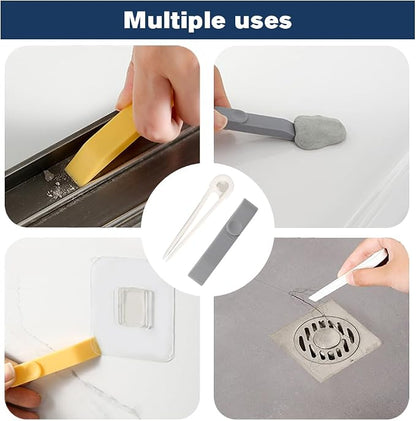 3 in 1 Groove Cleaning Brush, 2025 New Multifunction Window Track Cleaner Brush - Image 2