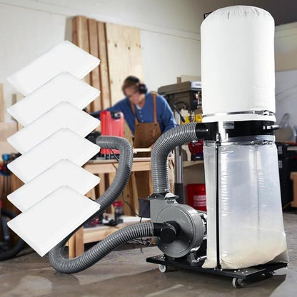 Dust Collector Bags 6pcs two-sided 7mil 19.5" diameter - Image 4