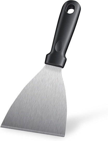 Griddle Scraper，Stainless Steel Grill Scraper, Slant Edge Metal Spatula by Unknown
