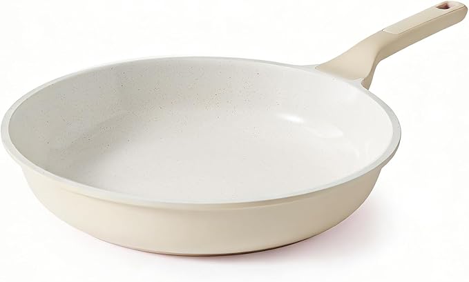 SENSARTE Ceramic Frying Pan Nonstick 9.5-Inch, Healthy Non Toxic Skillet by SENSARTE