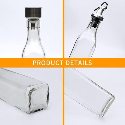 Salzesfalls 8 Pack 17oz Olive Oil Dispenser Bottle, Oil Dispenser - Image 3
