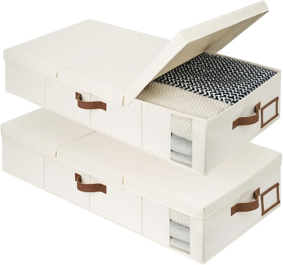 StorageWorks 2-Pack Jumbo Under Bed Storage Bins - Image 9