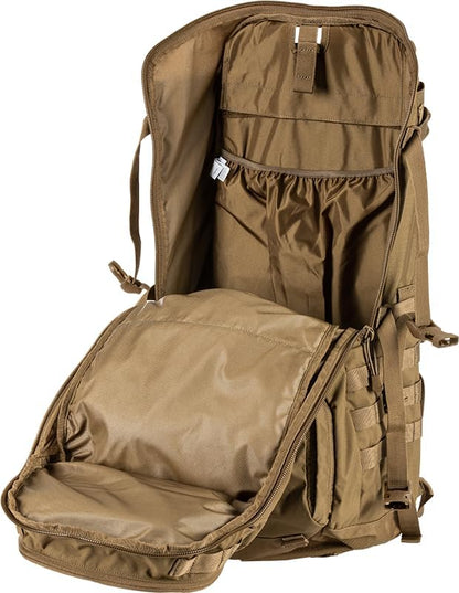 5.11 Tactical Unisex Rush 100 Backpack, 60L Storage Capacity, Convertible, Style 56555ABR