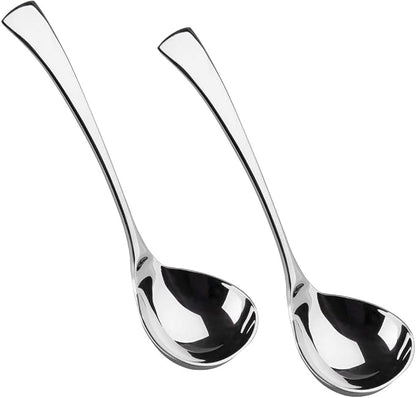 IMEEA 7.6-Inch Small Serving Ladle, 18/10 Stainless Steel Gravy Spoon by IMEEA