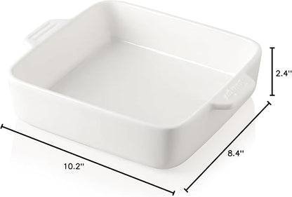 Sweejar Ceramic Baking Dish, 8 x 8 Cake Baking Pan - Image 5