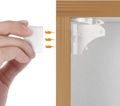 Vmaisi Adhesive Magnetic Locks for Cabinets & Drawers - Image 8