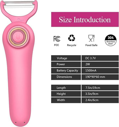 3-in-1 Electric Peeler | Auto Blade - Image 2