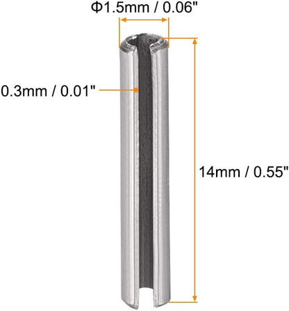 uxcell Slotted Spring Pin - Image 2