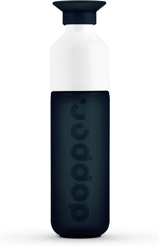 Preserve Dopper Water Bottle, 15.25 Ounce, Dark Spring