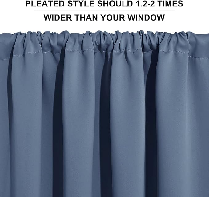 RYB HOM Blackout Curtain Valance - Image 5