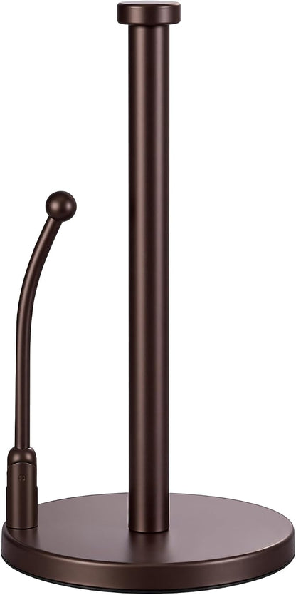 SMARTAKE Paper Towel Holder, Paper Towel Dispenser Standing Weighted Base Non by SMARTAKE