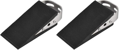 JQK Heavy Duty Door Stopper Rubber Wedge, 304 Stainless Steel Security Door by Homeimprovement