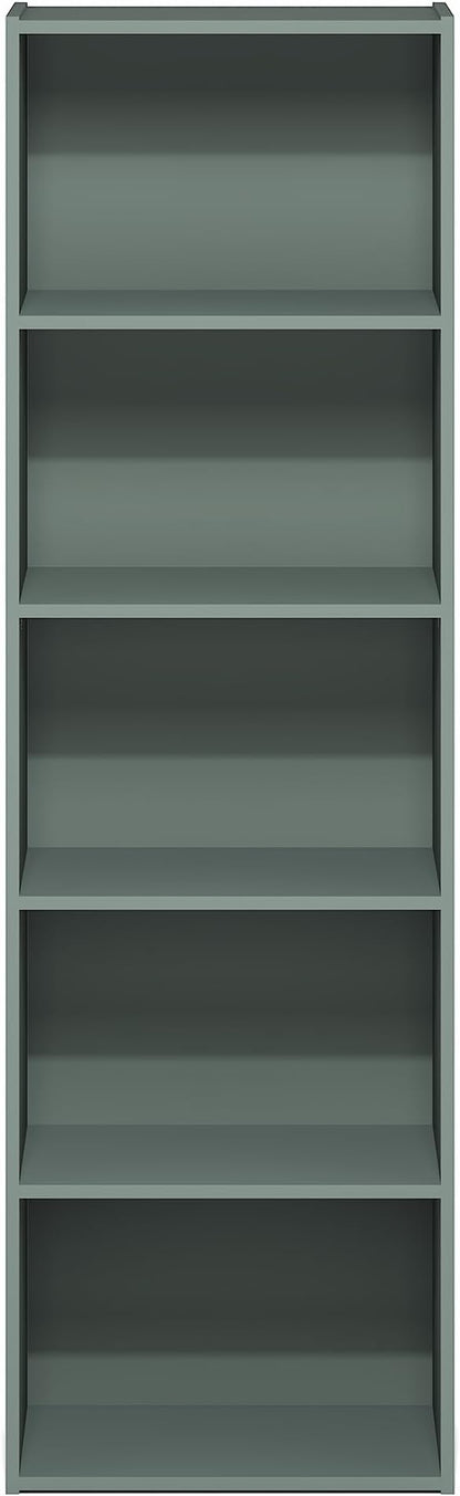 Furinno LUDER Book Shelf, 5-Tier Bookshelf, Bookcase - Image 7