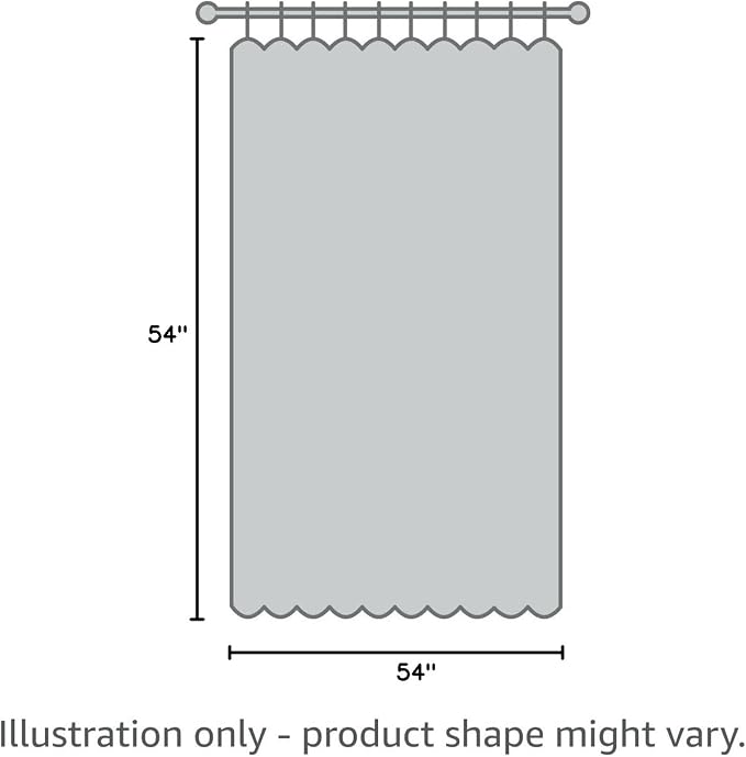 Tollpiz Short Sheer Curtain Linen Textured Bedroom Curtains Sheer Light - Image 8