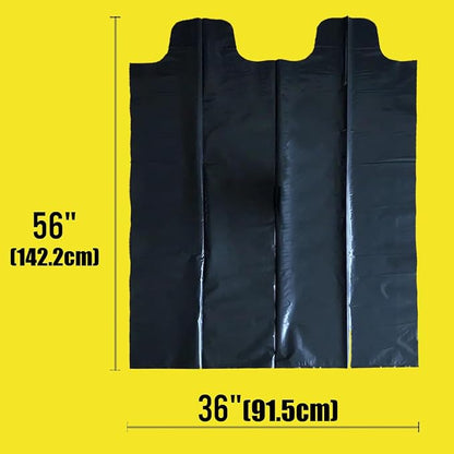Contractor Heavy Duty Trash Bags 55 Gallon | 10 Count | 2 MIL | 36" X 56" | - Image 3