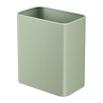 TIPGO Small Metal Trash Can, 2.1 Gallon Slim Trash Can by TIPGO