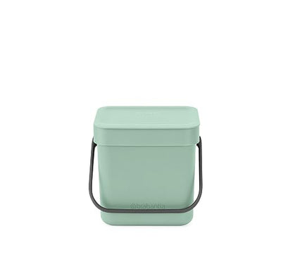 Brabantia Sort & Go Food Trash Can Small Countertop Kitchen Compost Caddy - Image 3