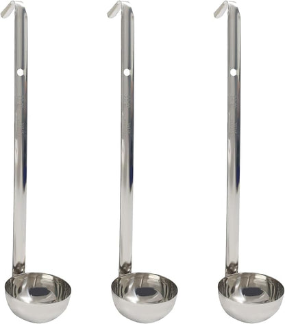 2 Oz Stainless Steel Ladle, Portioning and Serving Soup and Stew in Restaurants by Auvotuis