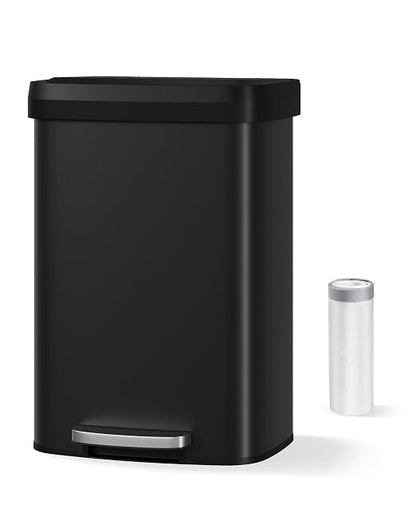 Garvee 13 Gallon / 50 Liter Metal Trash Can - Image 7