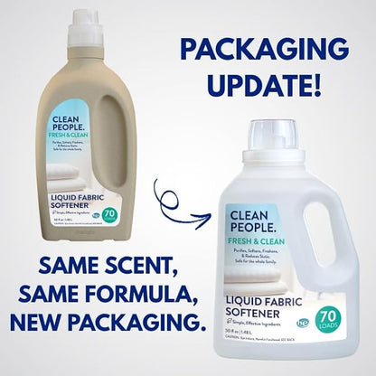 The Clean People Liquid Fabric Softener - Image 2