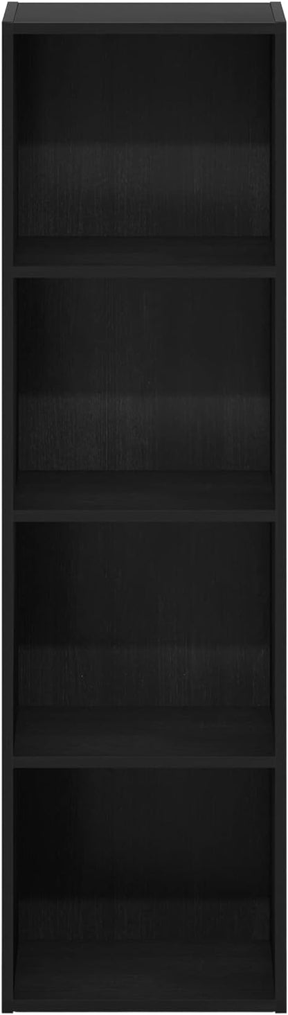 Furinno PASIR Book Shelf, 4-Tier Modern Bookshelf, Open Shelves Bookcase 9 x 12 - Image 8