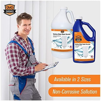 Chromex Tankless Water Heater Descaling Solution | Highly Effective Descale - Image 4